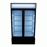 Réfrigérateur 2 portes en verre fcu-750 l1120 7455.2105 COMBISTEEL_4