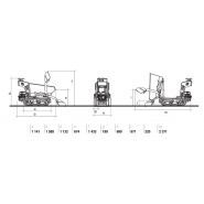 Transporteur Imer CARRY 105, moteur essence et capacité 500 kg