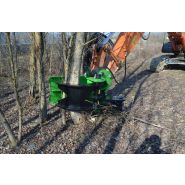 Grappin coupeur forestier BI500 - OMEF-Group SRL - Prise min du tronc 200 mm - Ouverture de coupe 450 et 500 mm - Pour excavateurs 20 à 40 tonnes_5