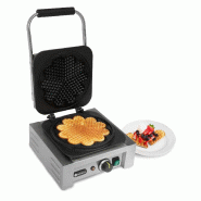 Gaufrier électrique Coeur 2200W HENDI_4