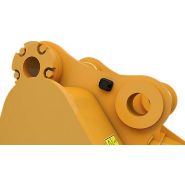 Godet d'excavation à usage normal avec lame de nivellement - caterpillar finance france - 650 mm (25,6 in) - poids 595 kg_4