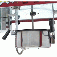 Machine à pop-corn professionnelle 1375 W 3kg/h - Rouge_4
