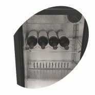 Arrière bar réfrigéré 2 portes BA20H noir TEFCOLD_4
