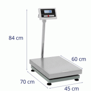 Balance à plateforme - 300 kg / précision 10 g - 45 x 60 cm_4