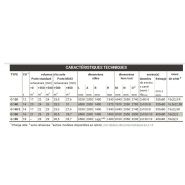 G 140 Gourdon SA avec panneau avant incliné et échelle coulissante