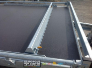 Remorque plateau roues dessous LIDER - PTAC : 3500 kg - 2 essieux freinés - 406 x 215 cm - Référence MC 205 133 1350 1_4