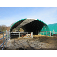Bâtiment d'élevage pour bovin à lait - Ventilation naturelle optimale, isolation et confort acoustique - Tunnel TOUTABRI_4