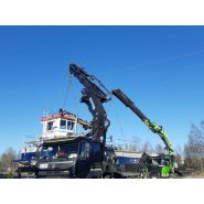 Grue auxiliaire Effer 1255 - Pression 355 bar - Portée jusqu'à 35 mètres_4