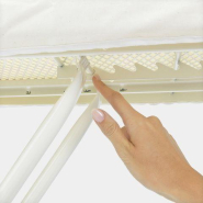 Table à repasser Brabantia D -135 x 45 cm, pour centrale vapeur et fer à repasser - Spring Bubbles UGS134784_4