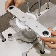 Testeur de boulochage à la brosse - Gester GT-C20 - Poids : 50 kg - Normes ASTM D 3511_4