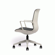 Fauteuil de Bureau Izao : Design Contemporain et Ergonomie Intuitive - River gris_4