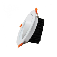 Downlight LED encastré 25W - orientable 120º - design moderne - réf DOGP25W6K_4