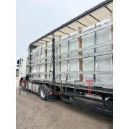 Bungalow bureau extensible avec sanitaires pour chantier ou bureau