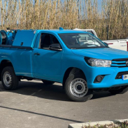 Hydrocureur combiné 4x4 Toyota Hilux - Assainissement, débouchage et nettoyage des réseaux d'égouts - Débit de 90 L/min à 175 bars, à 37 L/min à 400 bars_4
