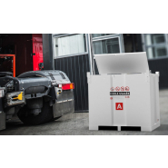 Cuve de récupération d'huiles usagées DechetBox Exel - capacité de 1450 à 5000 L - ergonomique et sécurisée_4