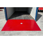 Rampe d'accès galvanisée à chaud pour conteneur au sol - Capacité 8T - AZ Ramp Hcry-08 GAV_4