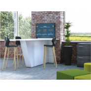 Table connectée multimédia HUB - modèle bas ou haut avec options technologiques avancées_4