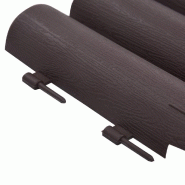 Vidaxl bordures de pelouse 36 pcs marron 10 m pp 48620_4