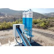 Centrale à béton fixe Fabo Powermix-160 - 160 m3/h - Mélangeur double arbre 4,5m3_4