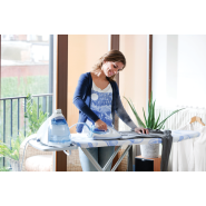 Table à repasser taille C -124 x 45 cm, pour centrale vapeur - Bubbles XL Brabantia C avec support pour centrale vapeur_4
