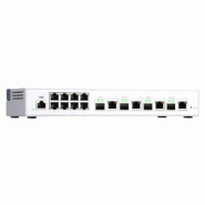 QNAP QSW-M408-4C commutateur réseau Géré L2 Gigabit Ethernet (10/100/1000) Blanc_4
