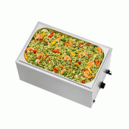 Bain-marie électrique - 1x GN 1/1 prof. 200 mm - Avec robinet de vidange | Bartscher_4