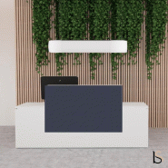 Bureau d'accueil Pano avec façade colorée - Ofitres - 160_5