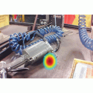 FLK-II900 - Caméra acoustique à ultrasons Fluke ii900 pour repérage des fuites d'air comprimé, gaz et vapeur avec matrice de 64 microphones_4