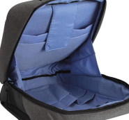 Sac à dos business décontracté Kimood - polyester - Réf: KI0153 - pour ordinateur 13'' et tablette 11''_4