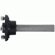 5.00-10 High Speed Trailer Kit Road Legal 500x10 Wheels  ALKO Hub  Stub Axles_4