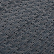 Vidaxl paravents de balcon 10 pcs anthracite 255x19 cm résine tressée 156311_4