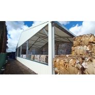 Bâtiment ou auvent pour le stockage en vrac de matière première ou matériaux en grand volume - Neivalu_4