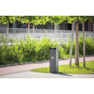 Cp110 - poubelle publique - mmcité 1 a.S. - caponiche avec un rouleau de sachets plastiques, 32 l, avec couvercle_4