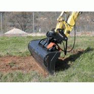 Godet curage orientable 1000 mm en a/r mbi ar15 fast lock pour minipelle entre 1,2-1,8t_4