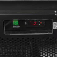 Vitrine réfrigérée noire Atom Maxi C2DBB - 2 portes  TEFCOLD_4