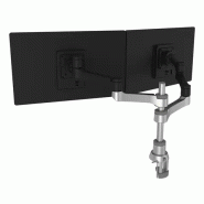 Bras d'écran R-Go Zepher, bras réglable pour moniteur double, 100% circulaire, capacité de charge ju_4