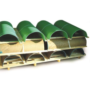 Auge plastique pour vis sans fin - PEHD 1000 vierge naturel - API Plastiques_4