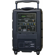 Pupitre de conférence en plexi amplifié - 450 Watts - Liaison HF sans fil - Micro flexible 40 cm_4
