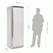 Armoire réfrigérée négative Inox - 1 porte - Série C - 365L | Polar - CD083_4