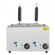 Cuiseur à pâtes avec 4 paniers + 2 robinets de vidange_4