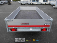 Plateau EDUARD 311 x 160 cm - Double essieu freiné, Ridelles 30 cm - Référence MP 205 113 750 1_4