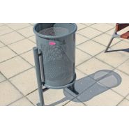 Poubelle publique Up3 - Corbeille Barcelona - 60 litres - Novatilu_4