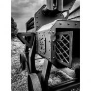 Barbecue en acier avec dimensions optimisées pour cuisson