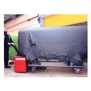 Powertug - tracteur pousseur Nu-Star Material Handling Ltd - moteurs 1 kW - remorqueur de récipients et chariots jusqu'à 1000 kg_4