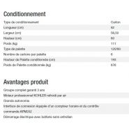 Diesel 6500 TA XL C5 Groupe électrogène - Kohler - Gamme Diesel - Puissance max 5,20 kW / 6,50 kVA - 50 Hz_4