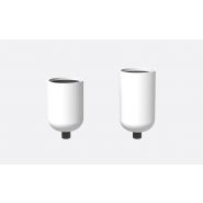 Tom - poubelle publique Larus - acier et plastique rotomoulé - 32L & 42L_4