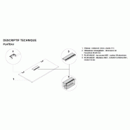 Bureau électrique réglable en hauteur - MDD - Non, 120, Blanc, Blanc_4
