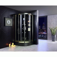 CABINE DOUCHE HAMMAM ARCHIPEL® QDR 90C BLACK_4