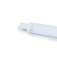 Stylo à bille RABS - en ABS recyclé avec partie colorée - encre bleue - couleur rouge_4