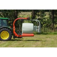 RW 1200 - Enrubanneuse agricole KUHN - Modèles RW 1200 M et RW 1200 C avec coupe-film hydraulique et pré-étireurs coniques_4